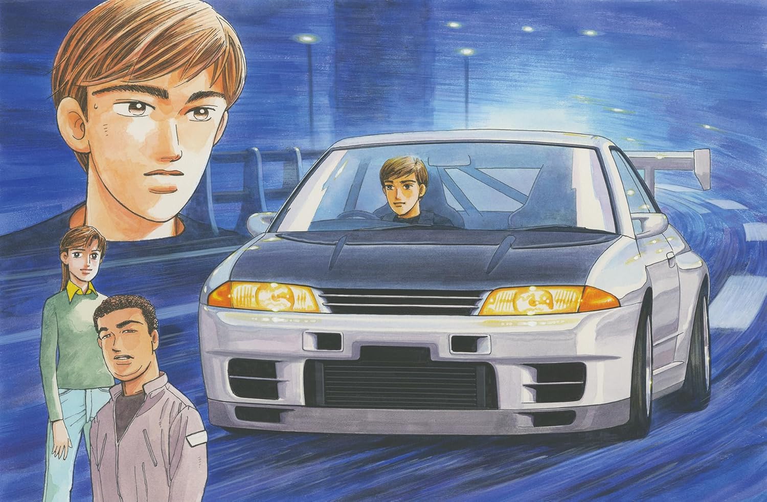 Fujimi 1/24 Wangan Midnight Series No.6 Nissan Skyline GT-R (R32) Tomoya - Image 2