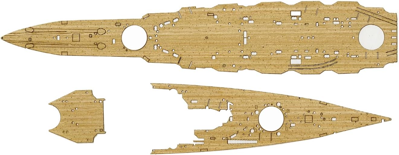 Fujimi 1/700 Special Series No.53EX-2 IJN Battle Ship Kirishima (Start of War) Special Edition (w/Etched Parts And Wooden Deck Stickers) - Image 3