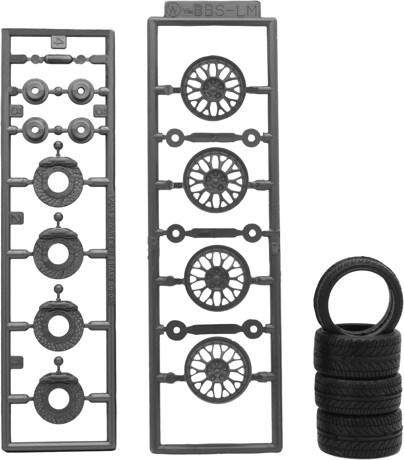 Fujimi 193687 1/24 Wheel Series No.2 BBS LM 18" W-2