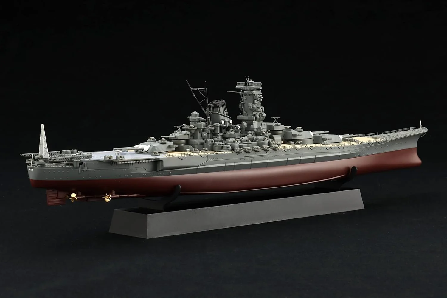 Fujimi 451831 1/700 Imperial Navy Series No.1 EX-2 Japanese Navy Light Cruiser Yamato Full Hull Model (With Etched Parts) - Image 5