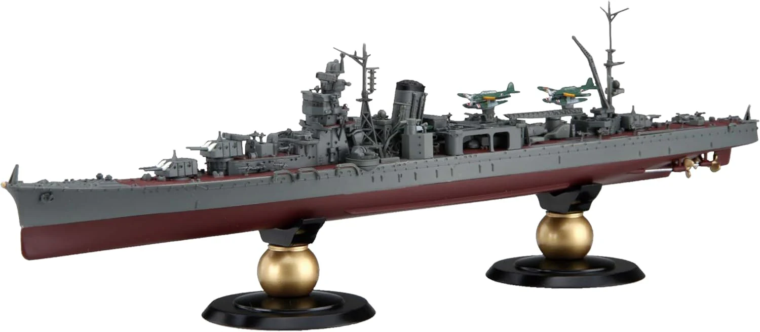 Fujimi 452258 1/700 Japanese Navy Light Cruiser Yahagi (1945/1944) Full Hull Model (with etched parts) - Image 6
