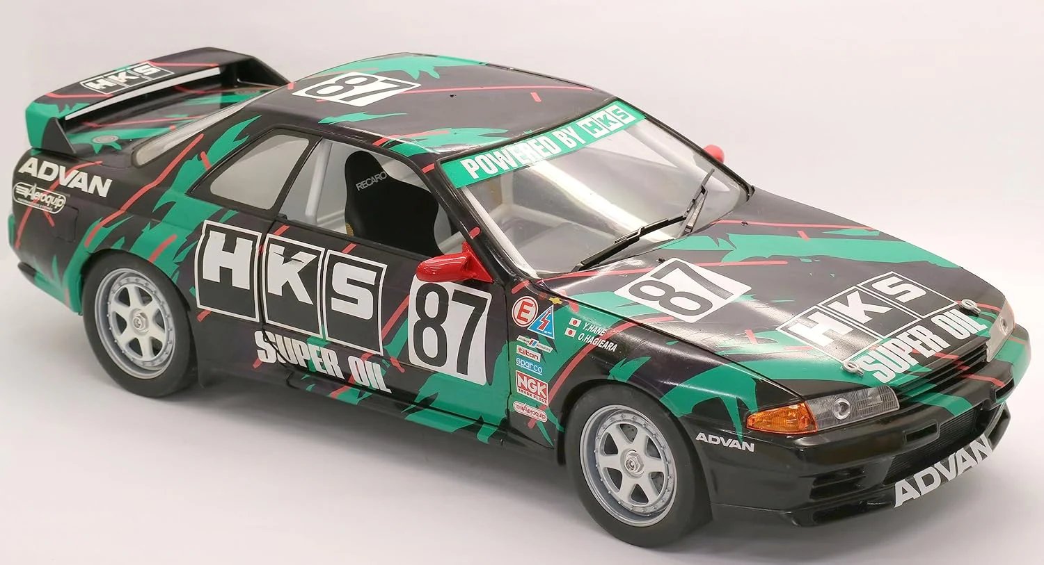 Fujimi AXES8 1/12 AXES Series No.8 HKS SKYLINE (Skyline GT-R [BNR32 Gr.A Specification] 1993) - Image 4