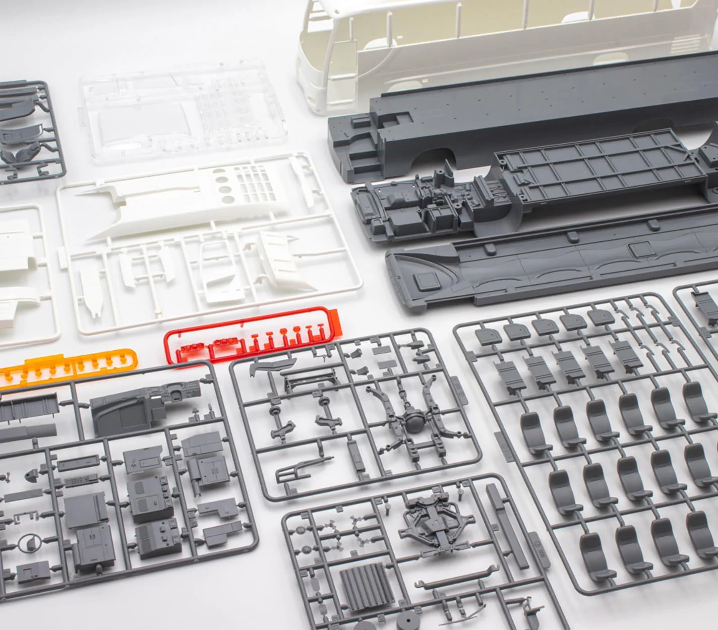 Fujimi BUS-005 1/32 Hino Selega Super High-Decker (Tokyo Airport Limousine Bus Specification) - Image 2