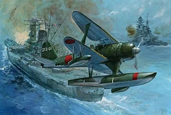 Fujimi C12 1/72 Imperial Japanese Navy Type Zero Observation Seaplane Mitsubishi F1M2 Model 11 - Image 2