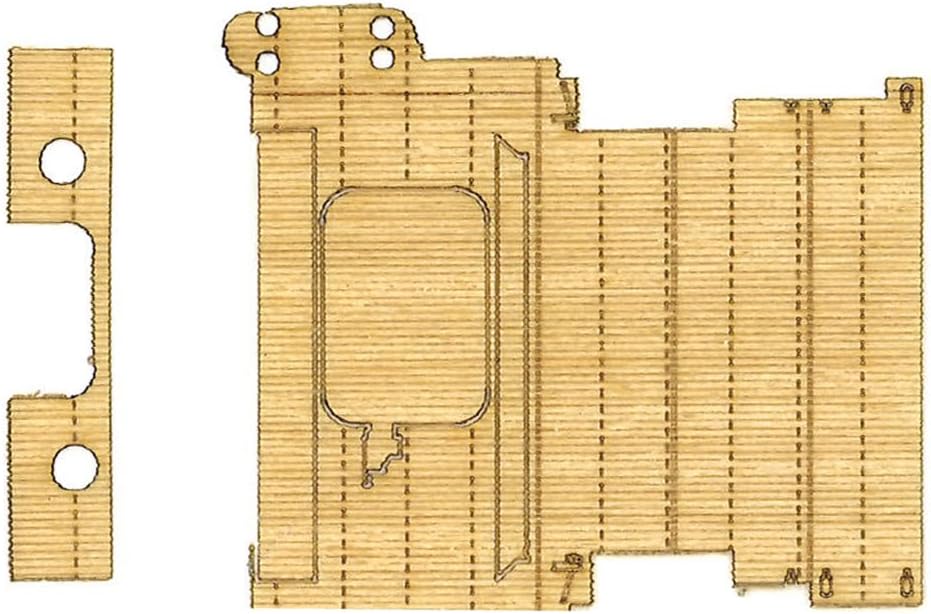 Fujimi Chibi Maru Fleet Series No. 10EX-2 Chibimaru Fleet Kaga Special Edition (Includes Etched Parts and Wooden Deck Stickers) - Image 4