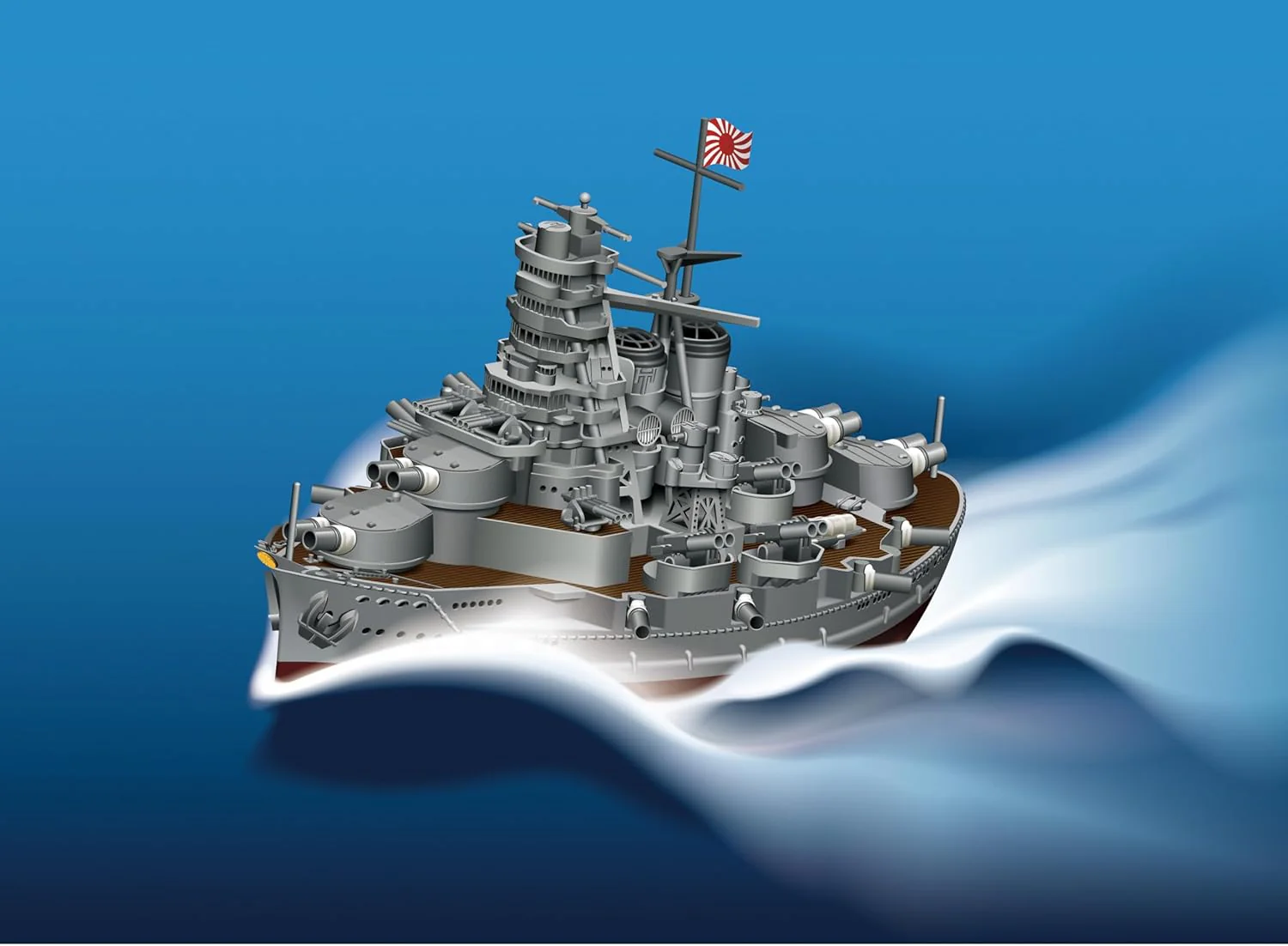 Fujimi Chibi Maru Fleet Series No. 8 Chibi Maru Fleet Kirishima - Image 3