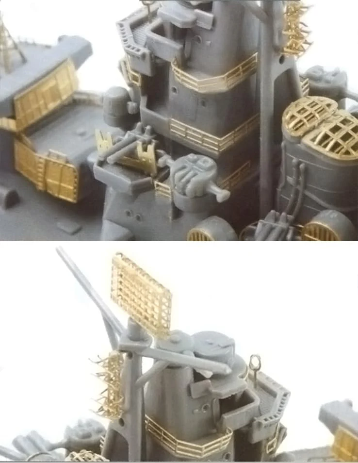 Fujimi Chibi-Maru GUP-24 Chibi-Maru Takao-Class (Takao/Chokai/Atago/Maya) Genuine Etching Parts - Image 2