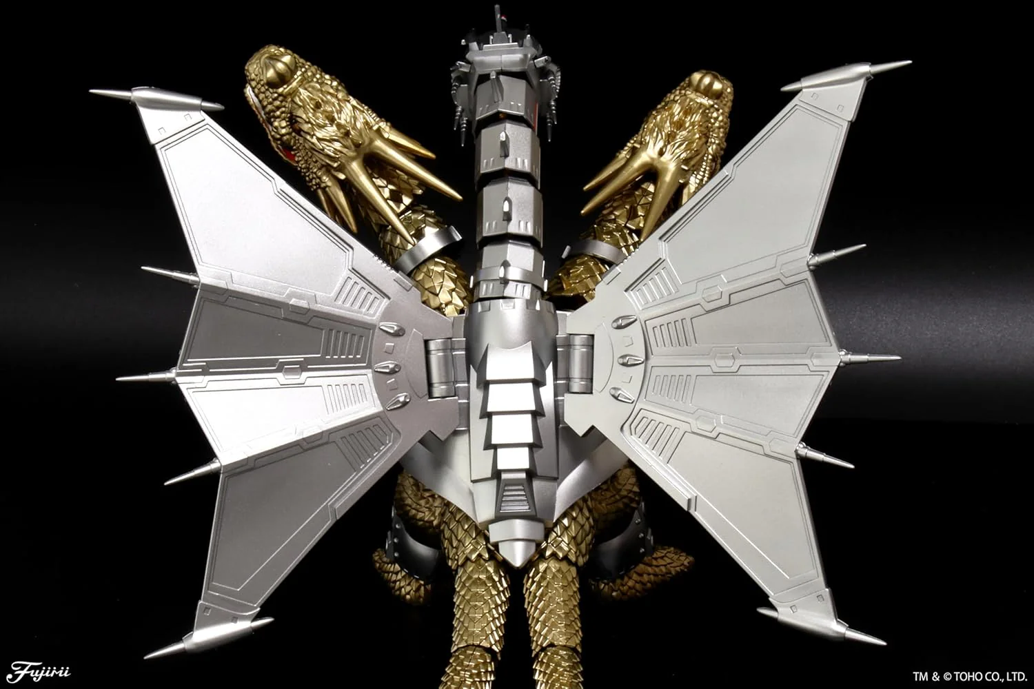 Fujimi Chibimaru Godzilla Series No.1001 Mecha King Ghidorah 70th Anniversary Version - Image 11