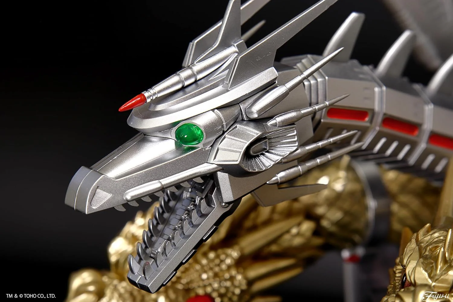 Fujimi Chibimaru Godzilla Series No.1001 Mecha King Ghidorah 70th Anniversary Version - Image 12