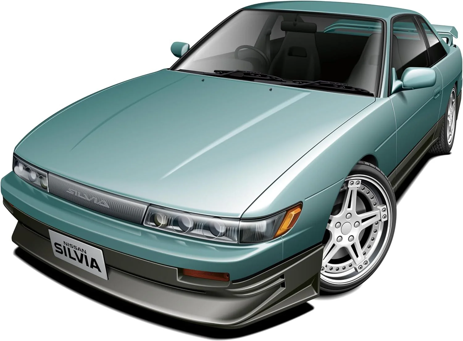 Fujimi ID-159 1/24 Inch Up Series No. 159 Nissan Silvia K's (S13)