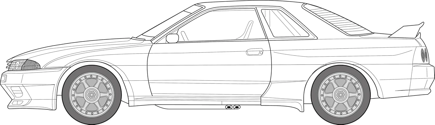 Fujimi ID-314 1/24 Inch Up Series No.314 Taisan STP GT-R (Skyline GT-R [BNR32 Gr.A Specification]) 1993 - Image 5