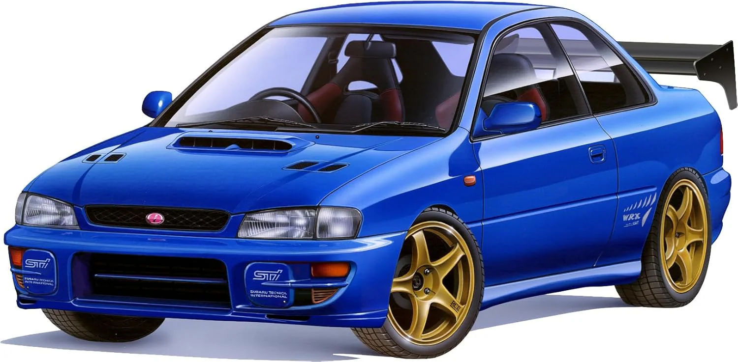 Fujimi ID-327 1/24 Inch Up Series No.327 Subaru Impreza Sti Version VI (with GT and W Wing) - Image 5