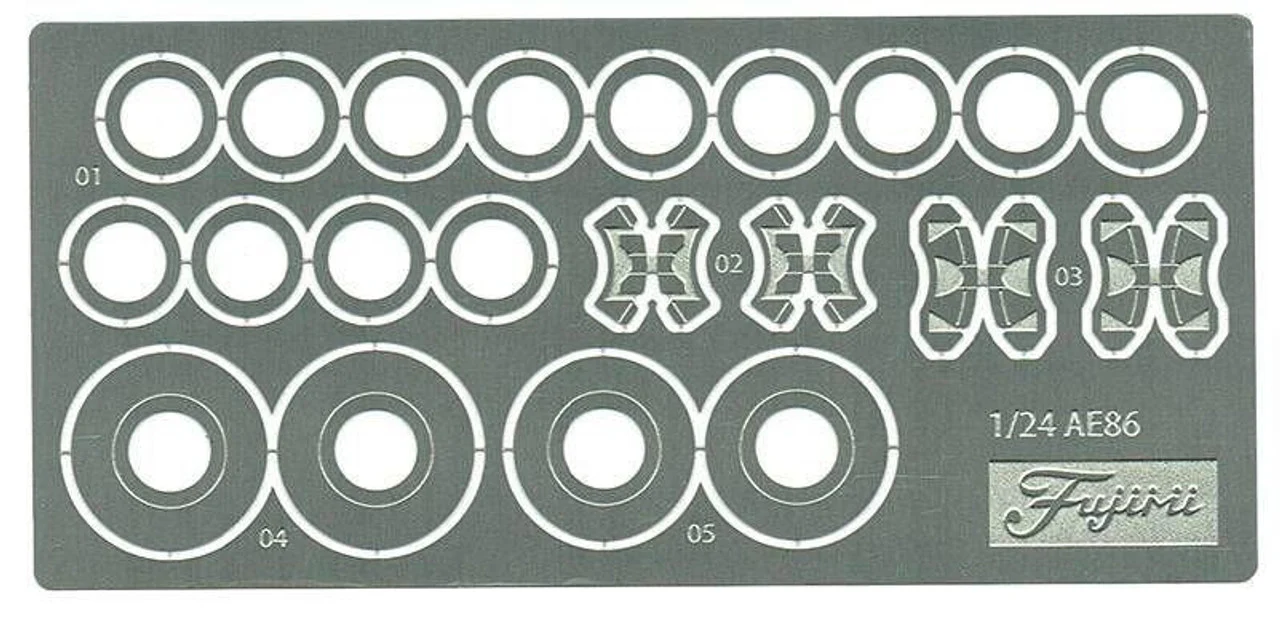 Fujimi ID-332 1/24 Inch Up Series No.332 Trampio AE86 Levin '85 - Image 3