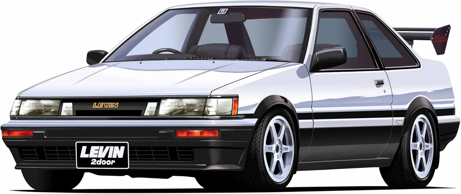 Fujimi ID-338 1/24 Toyota Corolla Levin 2-Door 1600GT APEX (GT with W Wing)