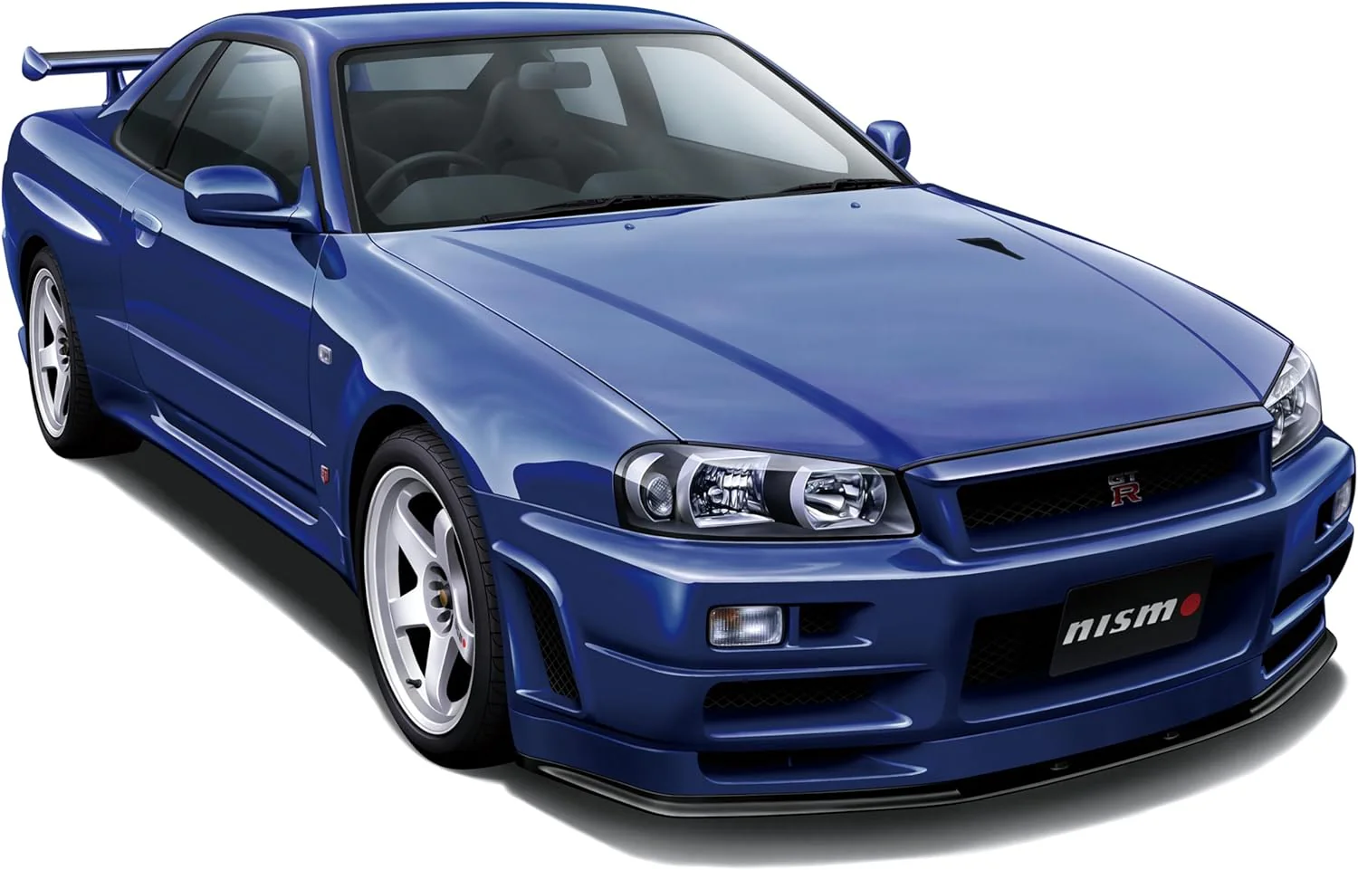Fujimi ID1003 1/24 Skyline GT-R (BNR34 Type) with Nismo Parts And Nismo 40th Anniversary Assembly Case - Image 5