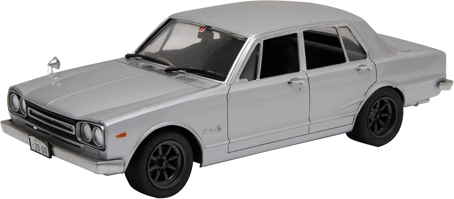 Fujimi ID3 1/24 SKYLINE 2000GT-R (PGC10) 4-door 1969 - Image 4