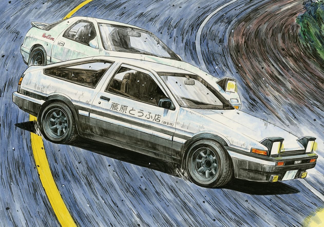 Fujimi ISD-001 1/24 Initial D Series No.001 Early Treno 1600GT APEXAE86 Takumi Fujiwara - Image 6