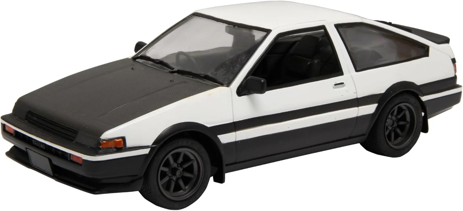 Fujimi ISD19 1/24 Initial D Series No. 19 Toreno AE86 Carbon Hood Takumi Fujiwara - Image 6