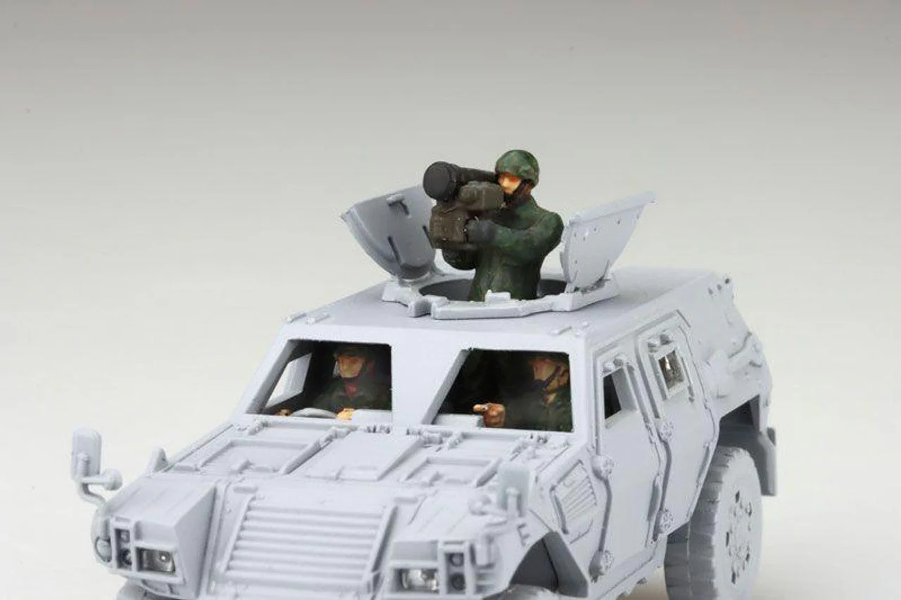 Fujimi ML-9EX-2 1/72 JGSDF Type 87 Self-Propelled Anti-Aircraft Gun (2-Car Set With Members) - Image 10