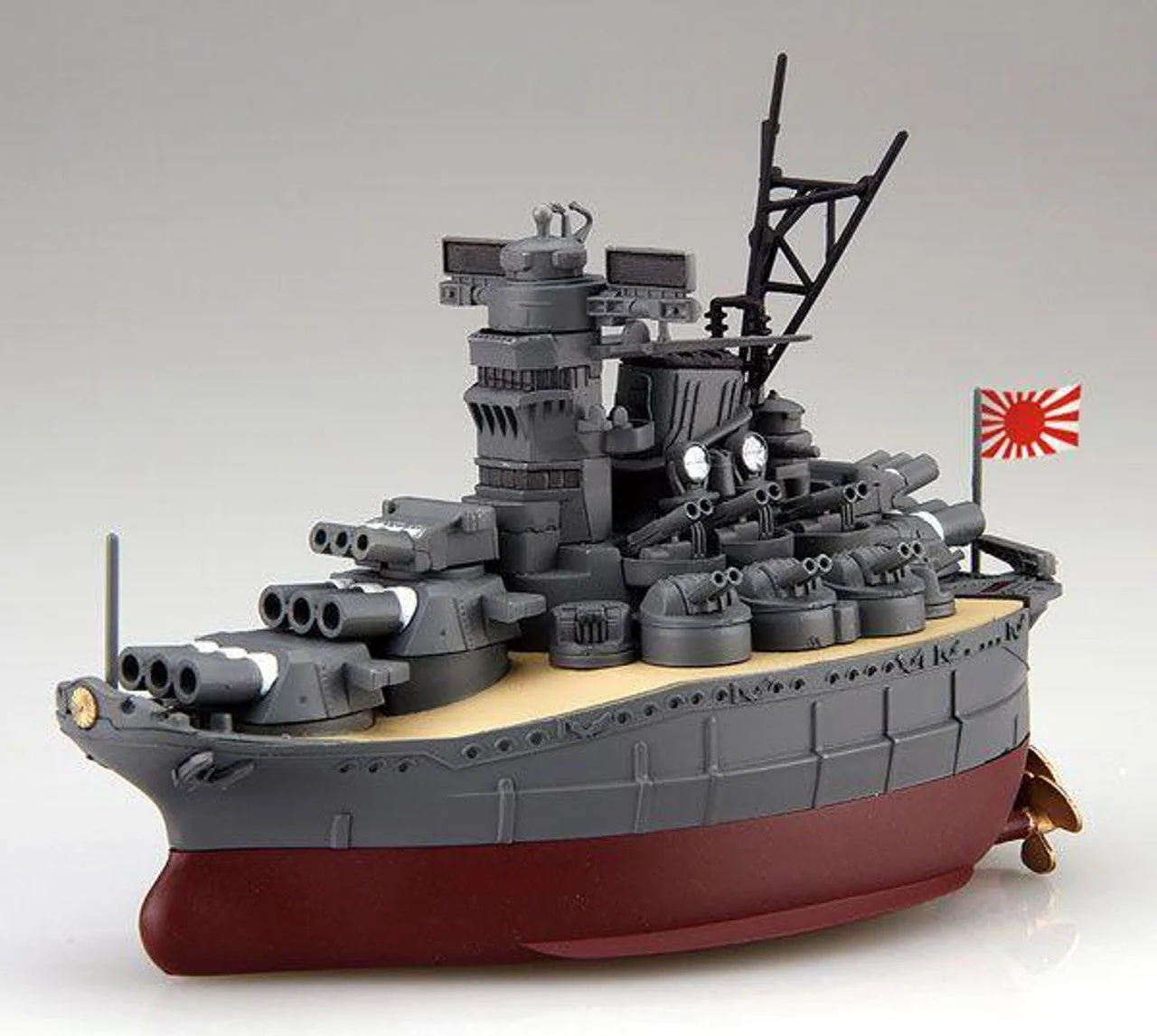 Fujimi No.1 EX-2 Chibi Maru Fleet Yamato (etched wooden deck included) - Image 4