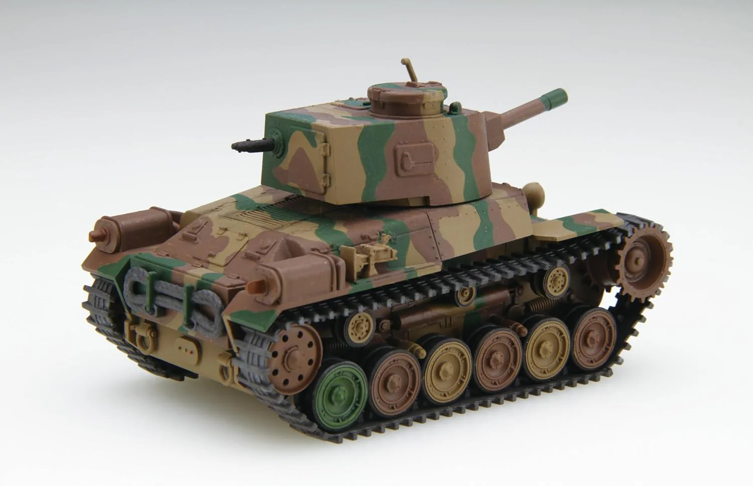 Fujimi TM4 Military Series No.4 Chibimaru Type 97 Medium Tank Chi-Ha New Turret/Late Chassis - Image 3