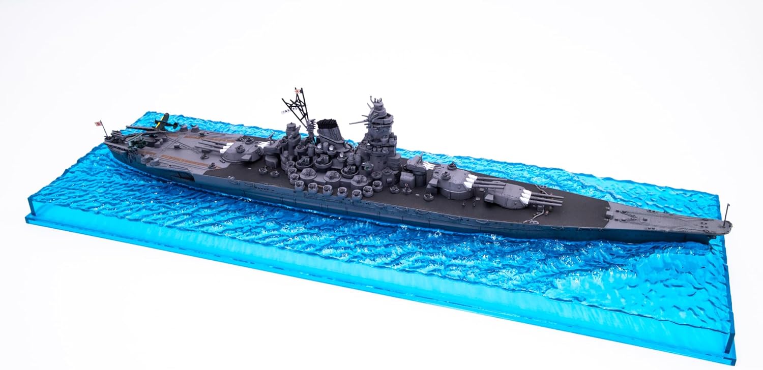 Fujimi WN-1 1/700 Japanese Navy Battleship Yamato (Operation Ten-Go / 1945) - Image 8