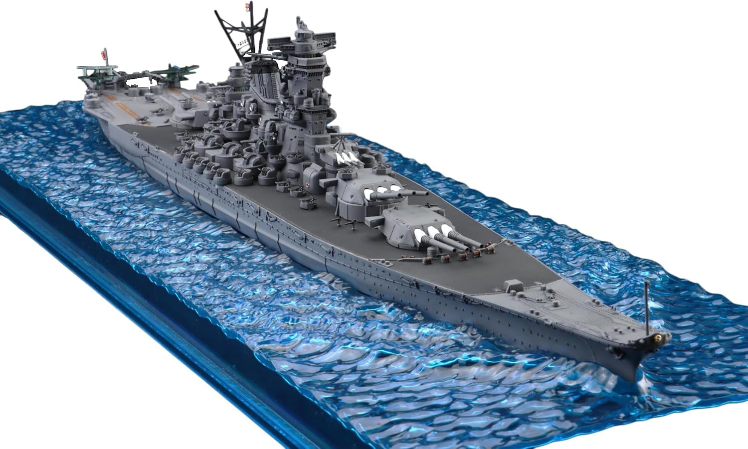 Fujimi WN-1EX-1 1/700 IJN Battleship Yamato (Operation Ten-Go/1945) Special Edition (with Etched Parts)