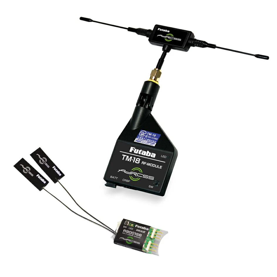 Futaba 00008775 16IZS(A/TM18-7308/9001-FGNJ1LX Receiver Set TM18 Module & R9001SB for Airplanes - Image 8