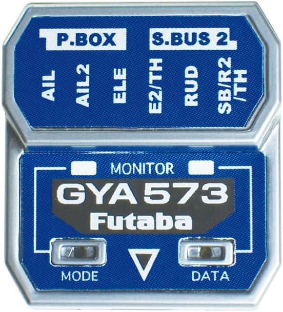 Futaba 040559 GYA573 6-Axis Gyro for Aircraft 00107442-3 (Compatible with Electric Motors/Engines) - Image 2