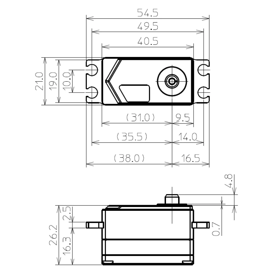 Futaba 107339-3 HPS-HC701 F3C Swash - Image 4