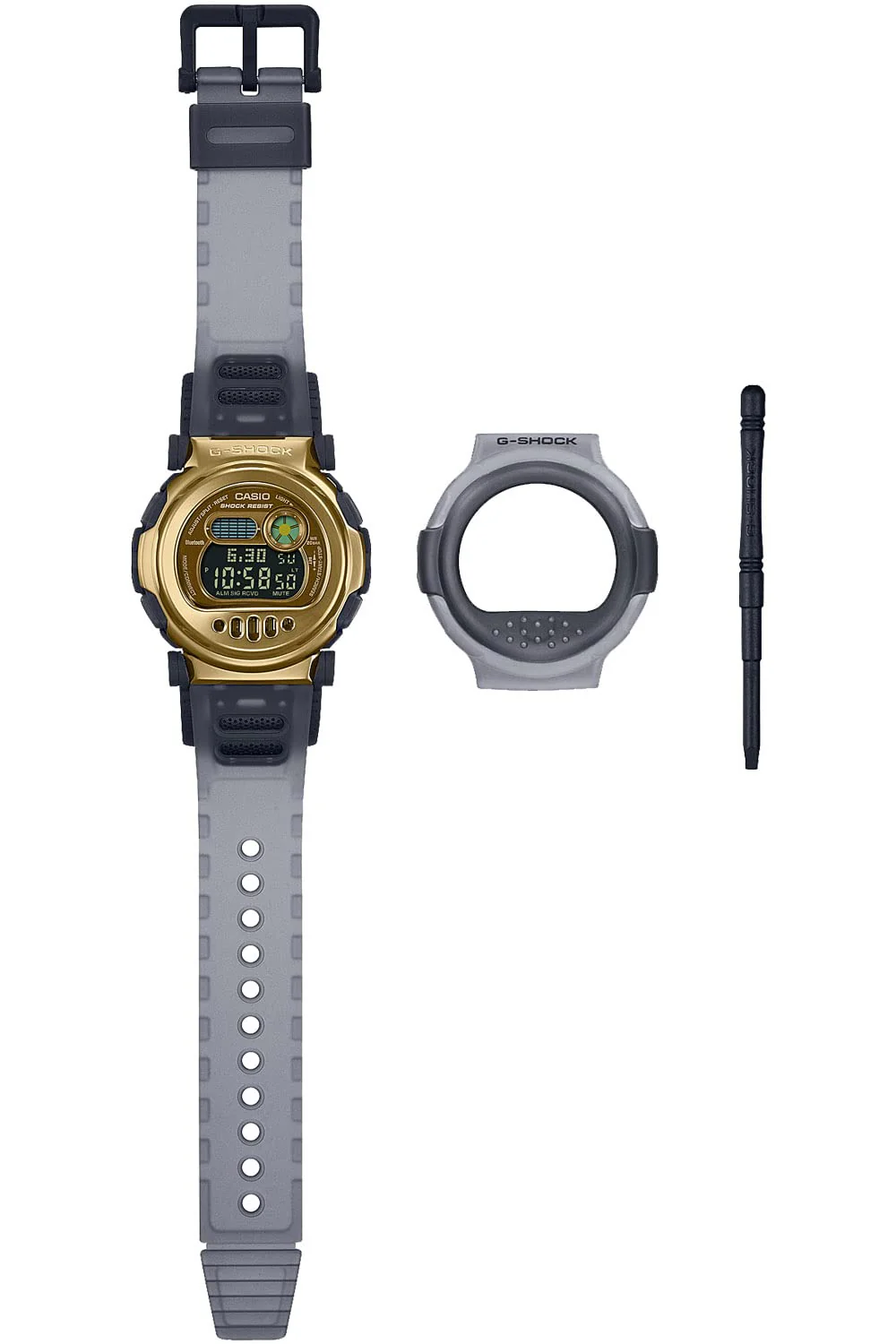[G-SHOCK] [カシオ] 腕時計 【国内正規品】 Bluetooth搭載 G-B001MVB-8JR メンズ グレースケルトン