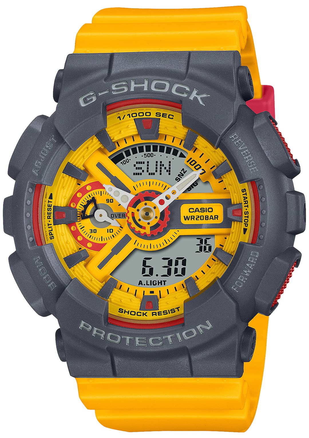 [G-SHOCK] [カシオ] 腕時計 【国内正規品】 GMA-S110Y-9AJF イエロー メンズ