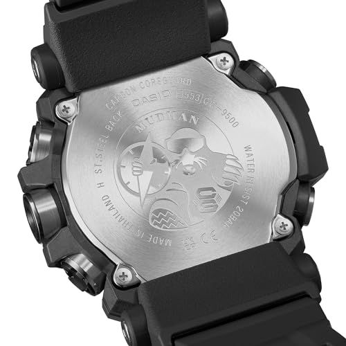 G-SHOCK Gショック マスターオブG MUDMAN マッドマン カシオ CASIO ソーラー電波 デジタル 腕時計 ブラック GW-9500-1 逆輸入海外モデル [並行輸入品] - Image 5