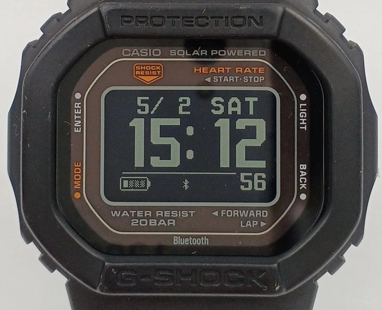 G-SHOCK G-SHIOCK Solar BLUETOOTH Watch DW-H5600-1JR - Image 2
