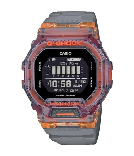 G-Shock GBD200SM-1A5 グレー/オレンジ ワンサイズ, グレー/オレンジ, One Size, GBD200SM-1A5。