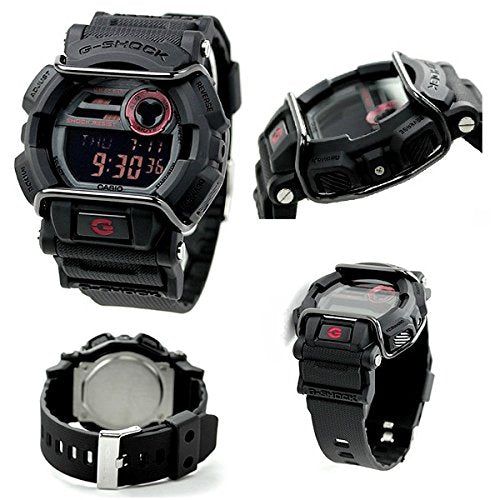 G-SHOCK Protector 20気圧防水 デジタル プラベルトウォッチ メンズ向ユニセックス(GD-400-1 GD-400-2 GD-400-3 GD-400-4 GD-400-9) (GD-400-1(ブラック)) - Image 2