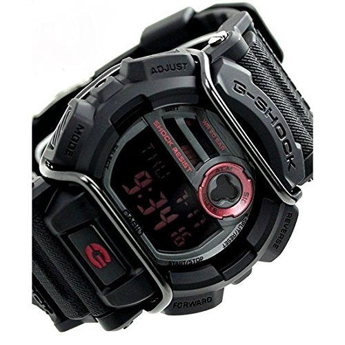 G-SHOCK Protector 20気圧防水 デジタル プラベルトウォッチ メンズ向ユニセックス(GD-400-1 GD-400-2 GD-400-3 GD-400-4 GD-400-9) (GD-400-1(ブラック)) - Image 4