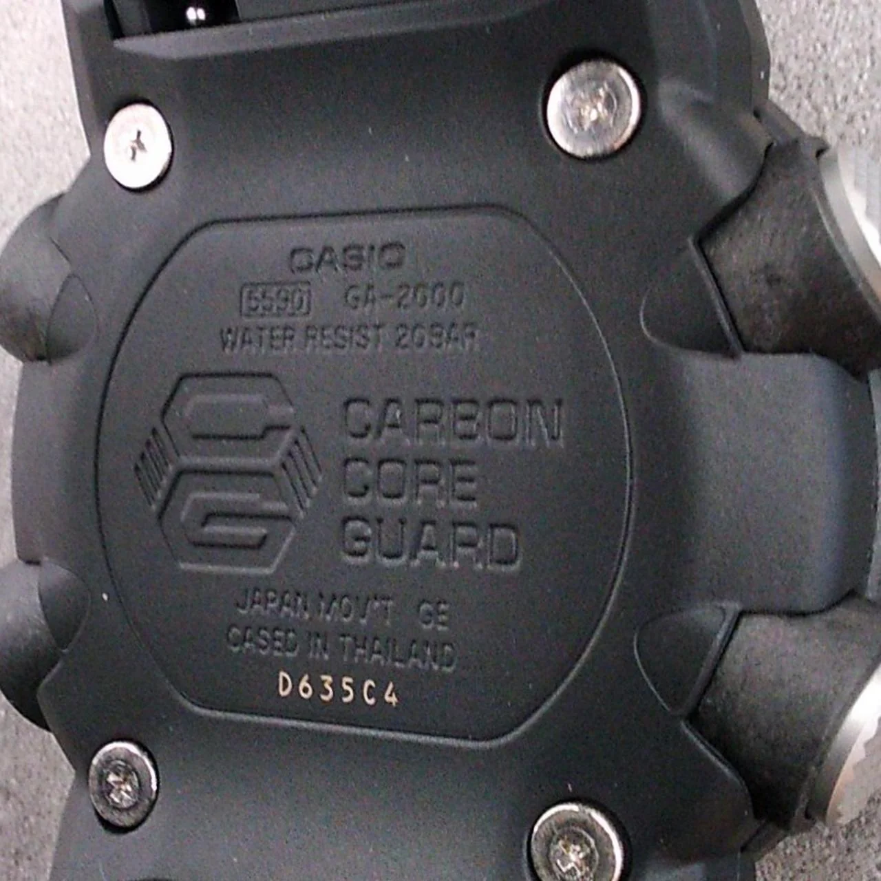 G-SHOCK Quartz Watch GA-2000-1A2DR - Image 4