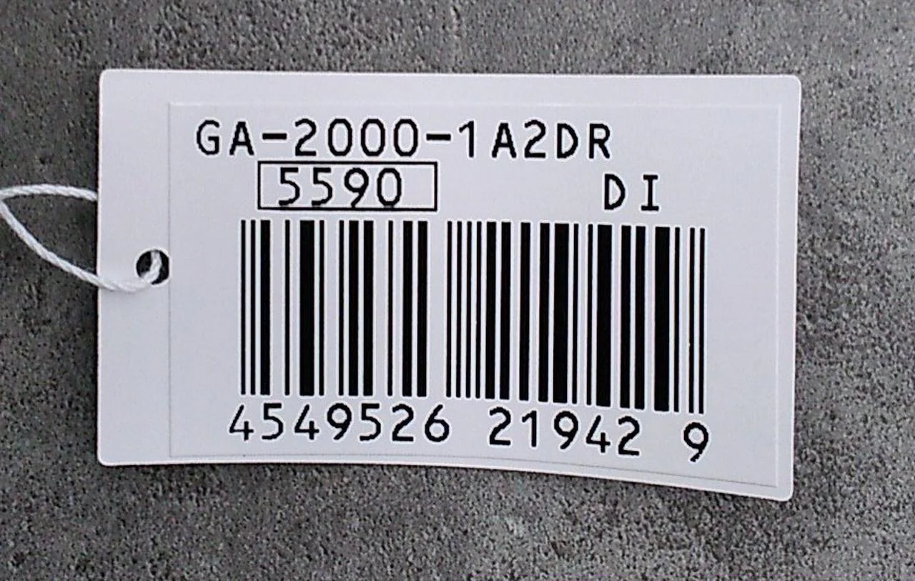 G-SHOCK Quartz Watch GA-2000-1A2DR - Image 5