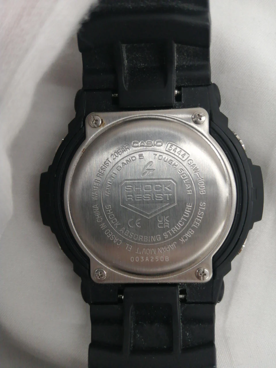 G-SHOCK Radio Solar Watch GAW-100B-1A2JF - Image 6