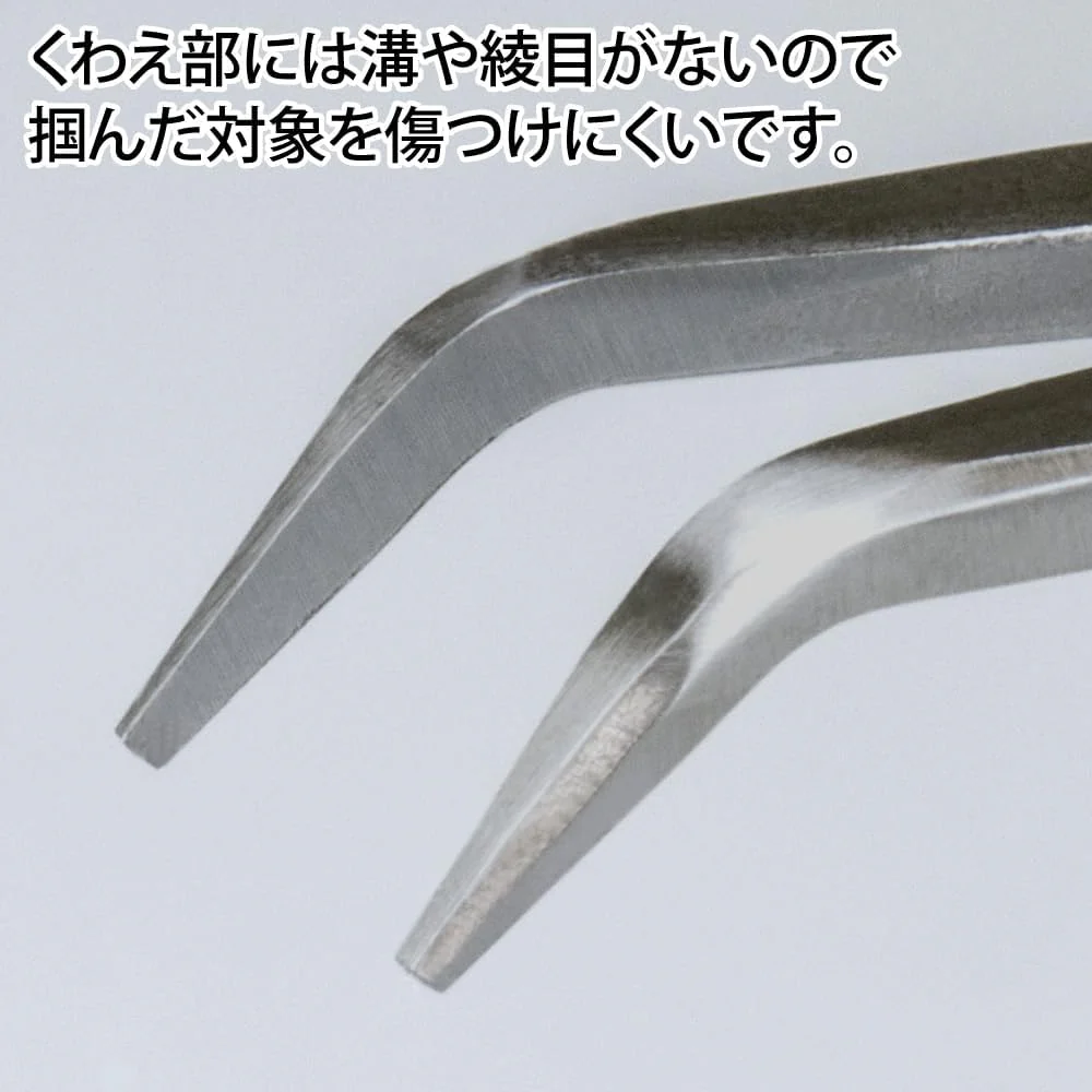 God Hand GH-LDP-140-M-X Le-Dio Bent Nose Pliers - non-serrated - Image 4