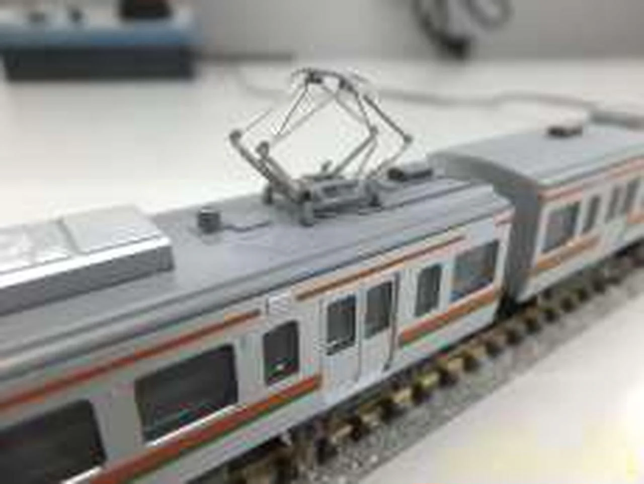GREEN MAX JR 211 Series 5000 Subseries Diamond-Shaped Pantograph Chuo West Line - Image 8