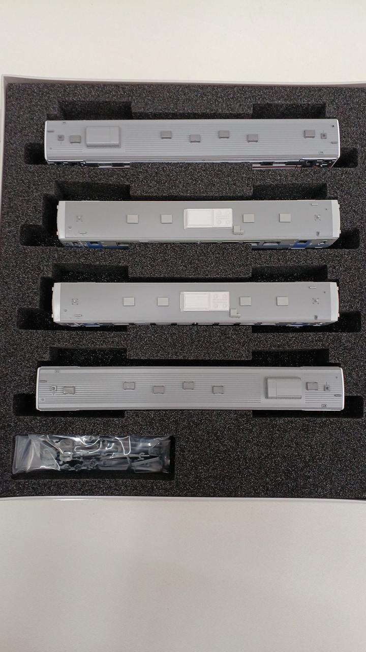 Greenmax Co., Ltd. N Gauge 50755 4-Car Set B JR Hokkaido KiHa 54 Series 500 Series + KiHa 150 Series 0 Subseries Thank You - Image 11