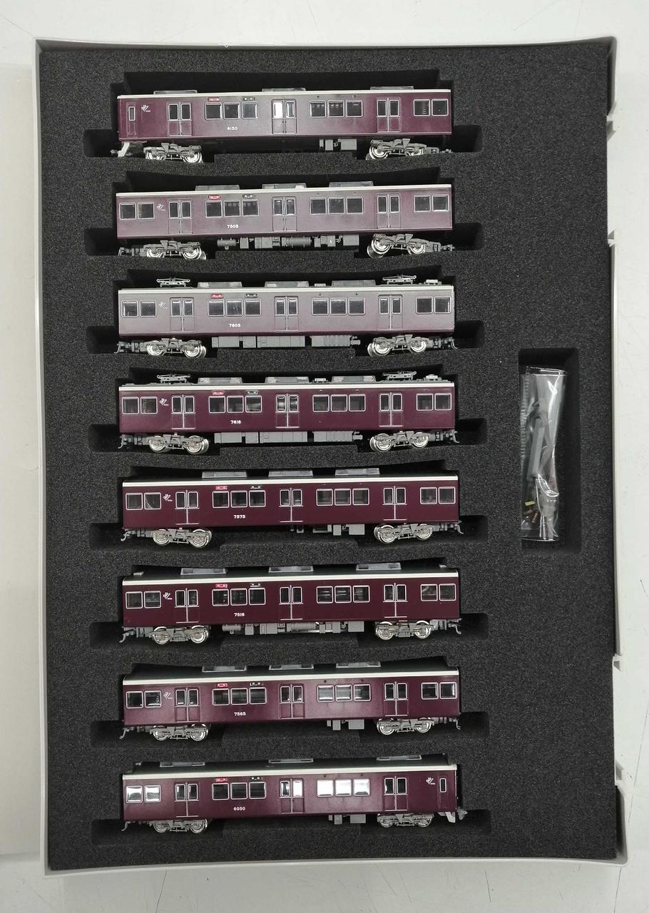 GREENMAX N Gauge 30240 Hankyu 6000 Series Kobe Line 6050 Set - Image 3