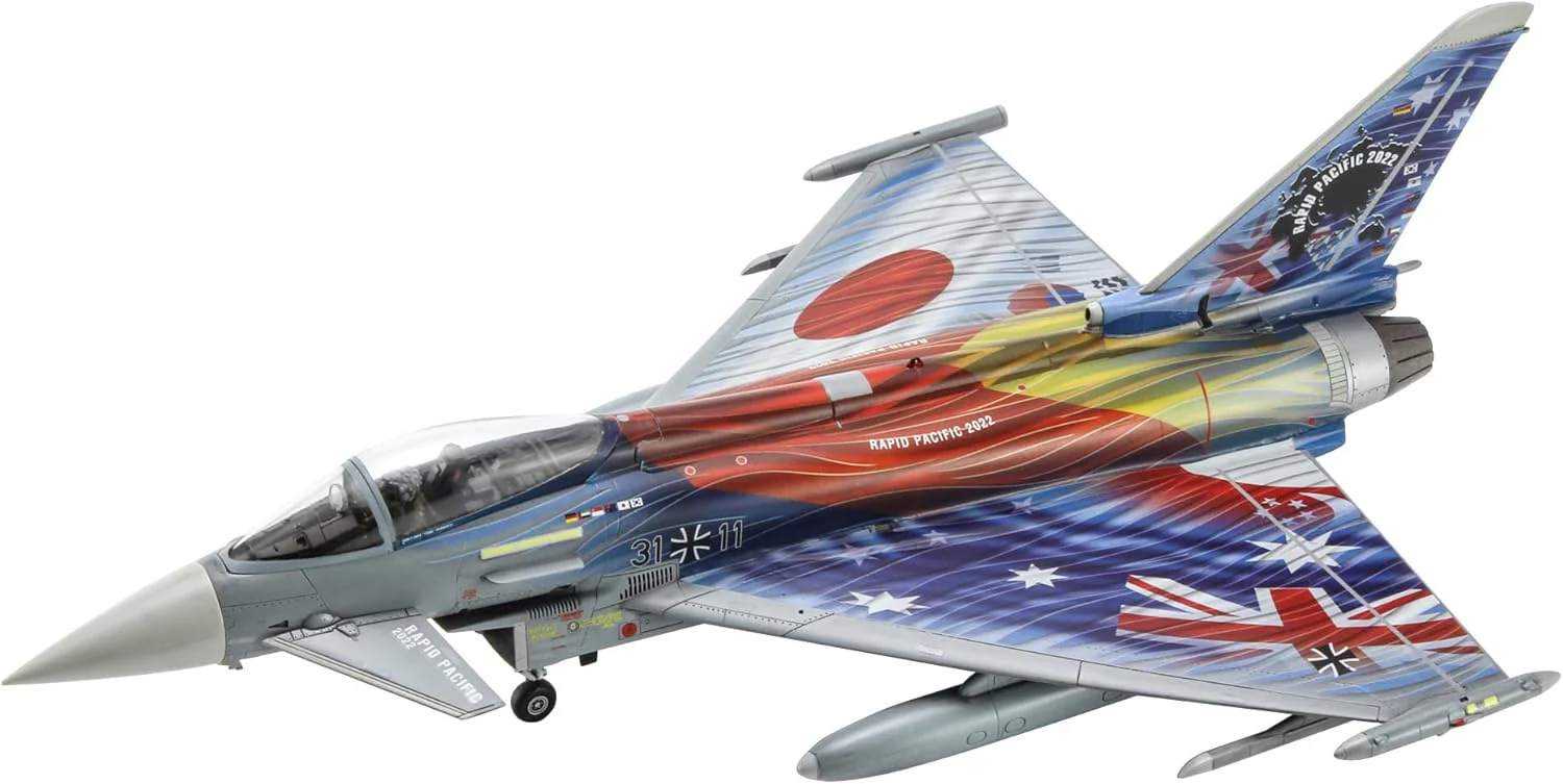 Hasegawa 02430 1/72 Eurofighter Typhoon Single Seater Luftwaffe Rapid Pacific 2022