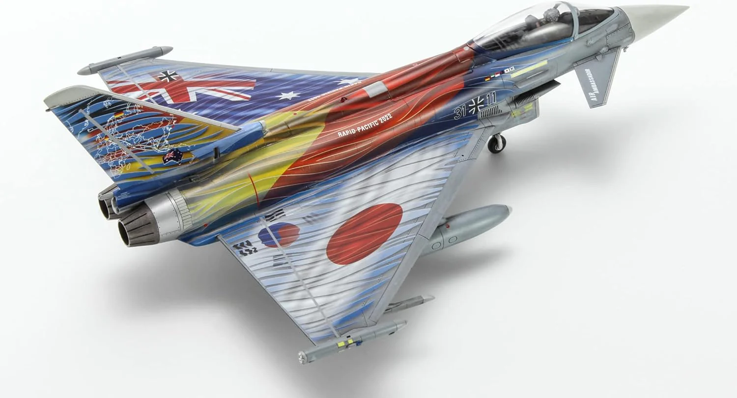 Hasegawa 02430 1/72 Eurofighter Typhoon Single Seater Luftwaffe Rapid Pacific 2022 - Image 3