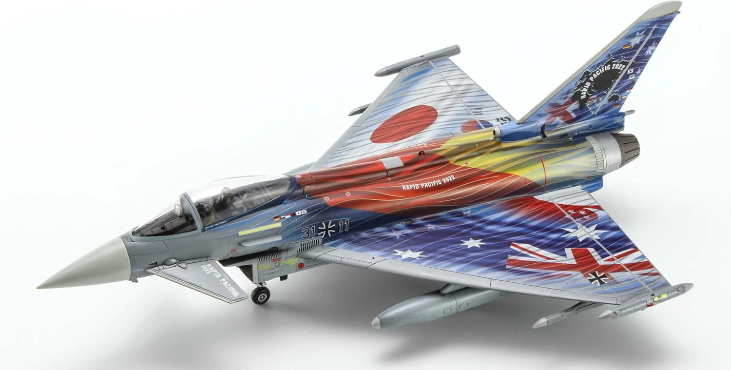 Hasegawa 02430 1/72 Eurofighter Typhoon Single Seater Luftwaffe Rapid Pacific 2022 - Image 6