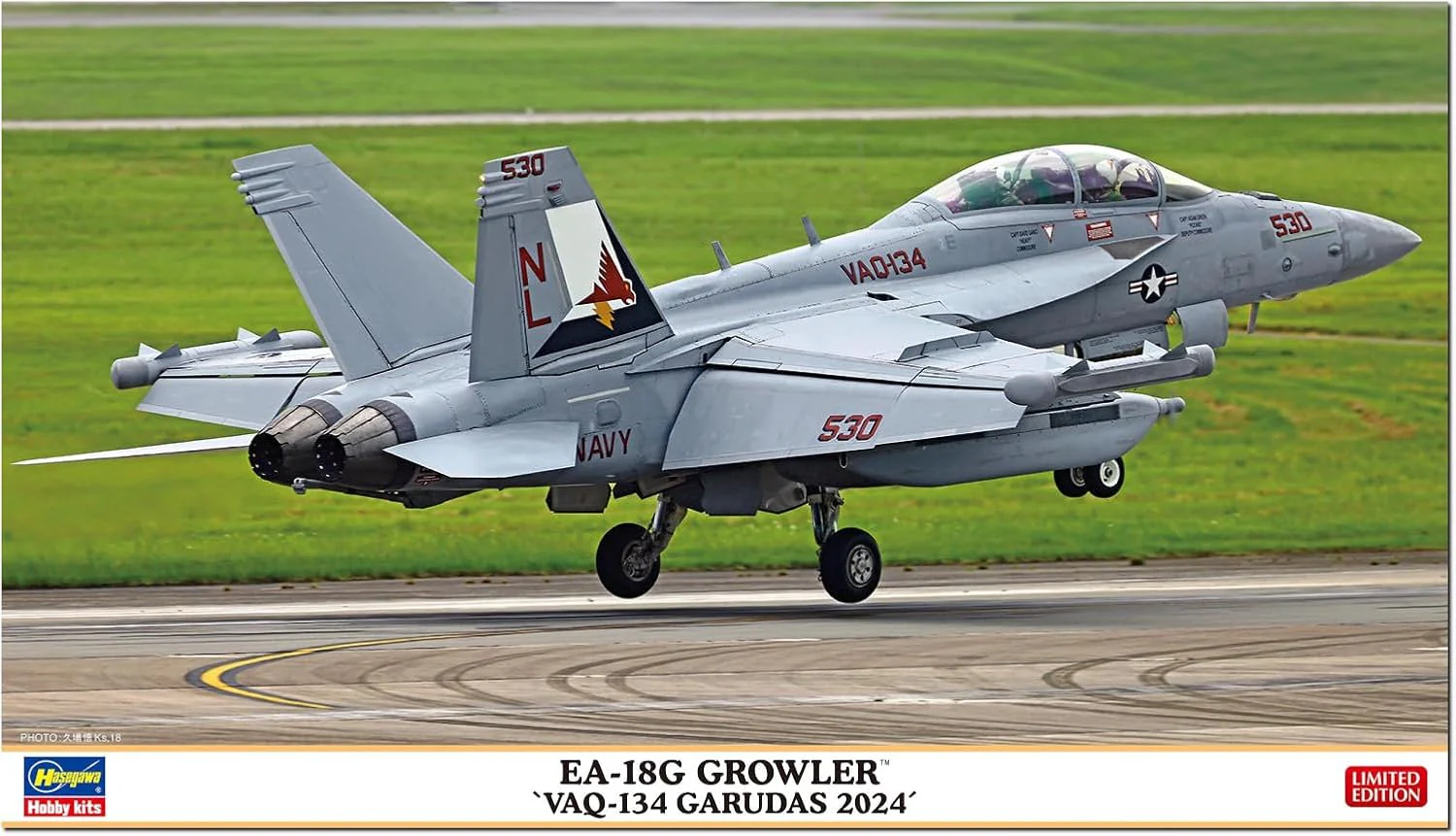 Hasegawa 02487 1/72 US EA-18G Growler VAQ-134 Garudas 2024 - Image 2