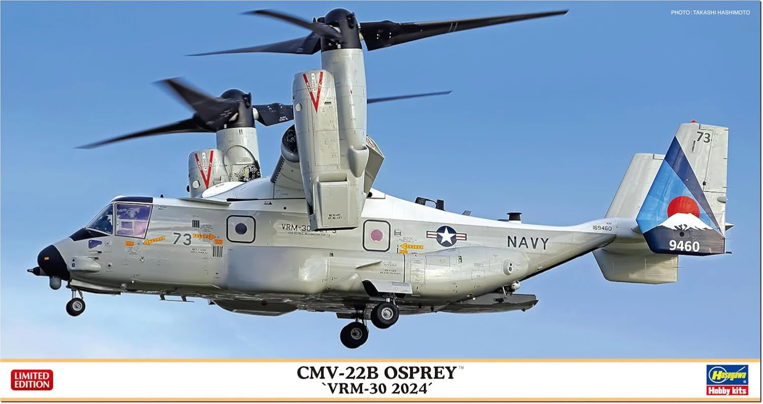 Hasegawa 02492 1/72 CMV-22B Osprey VRM-30 2024