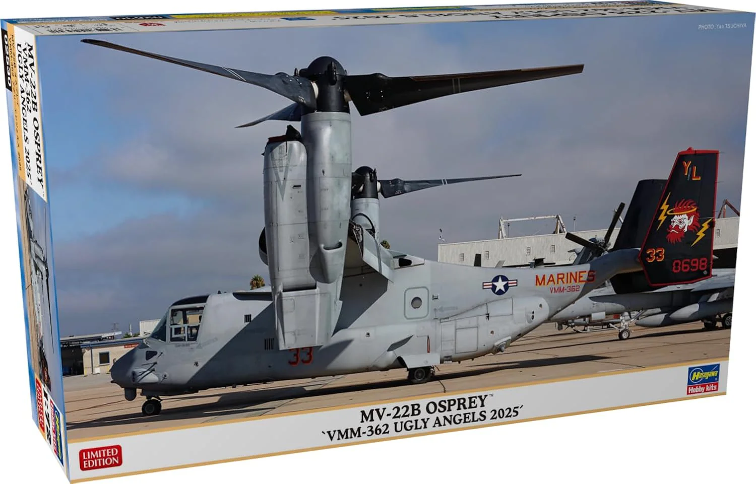 Hasegawa 02530 1/72 MV-22B Osprey VMM-362 Ugly Angels 2025